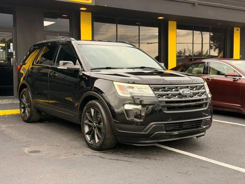 Shadow Black 2018 Ford Explorer XLT