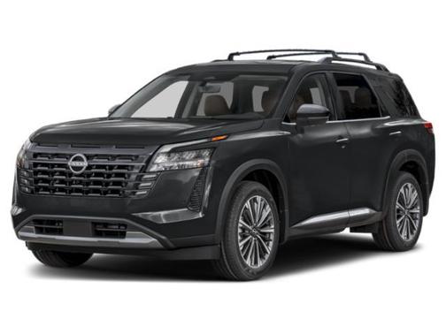Gray 2026 Nissan Pathfinder Platinum
