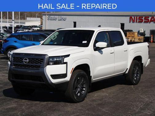 Glacier White 2026 Nissan Frontier SV