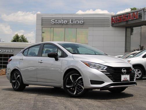 Brilliant Silver Metallic 2025 Nissan Versa 1.6 S