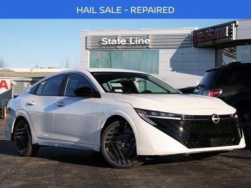 Aspen White Tricoat 2026 Nissan Sentra SR