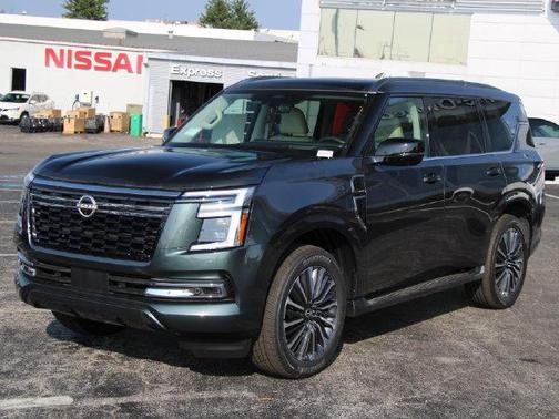 Alpine Metallic 2026 Nissan Armada Platinum Reserve
