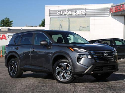 Gun Metallic 2025 Nissan Rogue SV