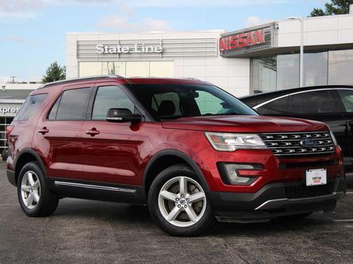 Ruby Red Metallic Tinted Clearcoat 2016 Ford Explorer XLT