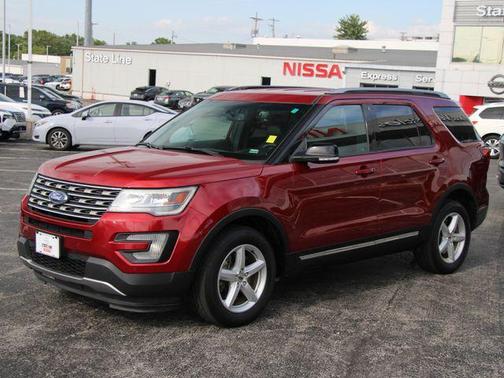 Ruby Red Metallic Tinted Clearcoat 2016 Ford Explorer XLT