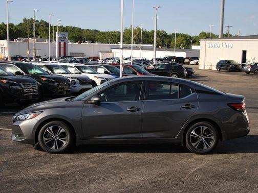 Gun Metallic 2023 Nissan Sentra SV
