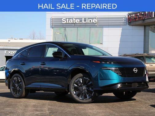 Aurora Blue Pearl Metallic/Super Black 2026 Nissan Murano Platinum