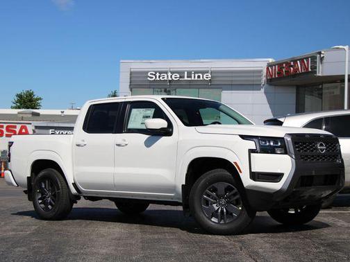 Glacier White 2026 Nissan Frontier SV