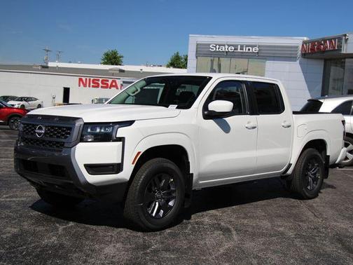 Glacier White 2026 Nissan Frontier SV