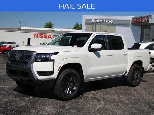 Glacier White 2026 Nissan Frontier SV