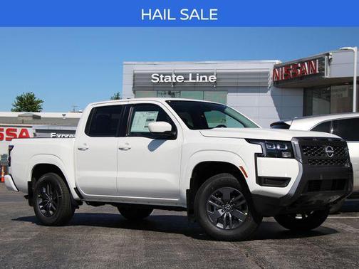 Glacier White 2026 Nissan Frontier SV