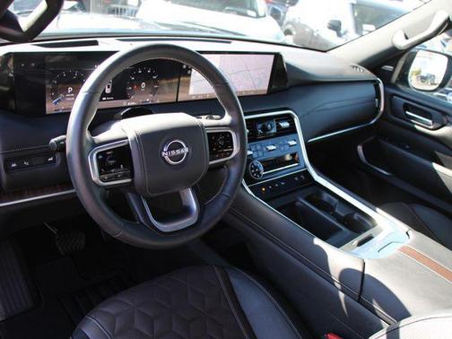 Super Black 2025 Nissan Armada Platinum Reserve 4WD