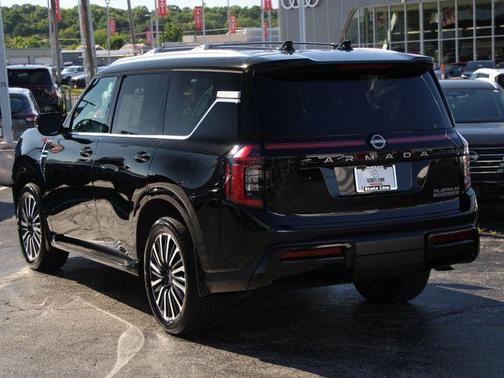 Super Black 2025 Nissan Armada Platinum Reserve 4WD