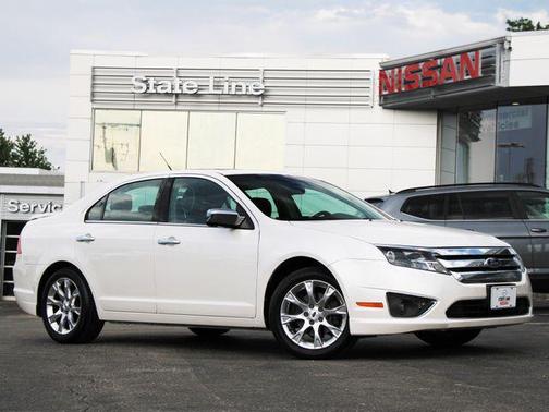 White 2012 Ford Fusion SEL