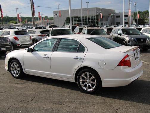 White 2012 Ford Fusion SEL
