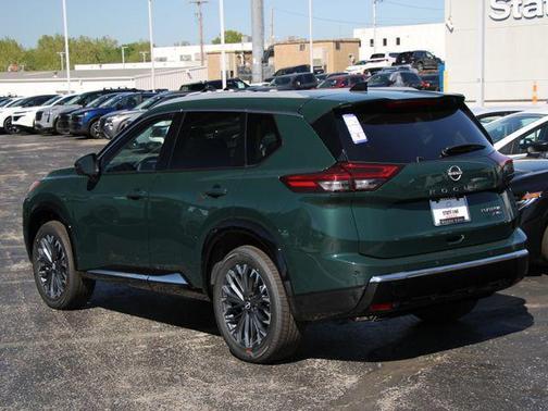 Obsidian Green 2026 Nissan Rogue Platinum