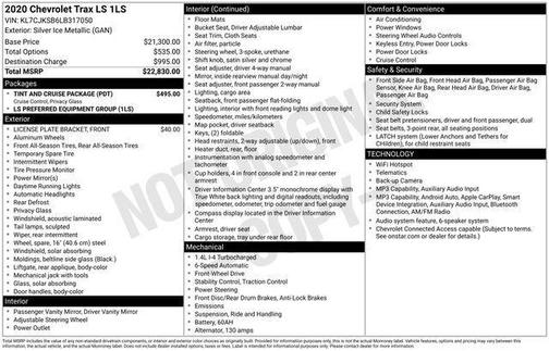2020 Chevrolet Trax LS