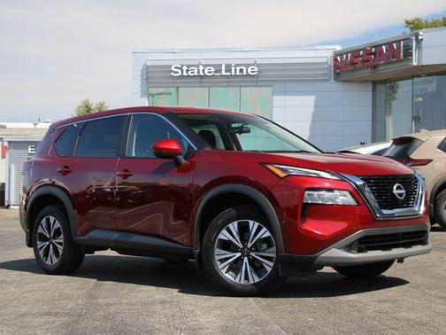 Scarlet Ember Tintcoat 2022 Nissan Rogue SV