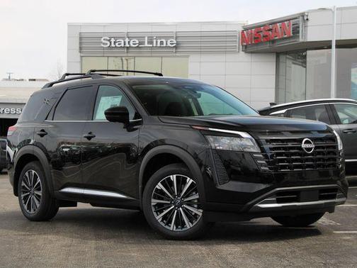 Super Black 2026 Nissan Pathfinder Platinum