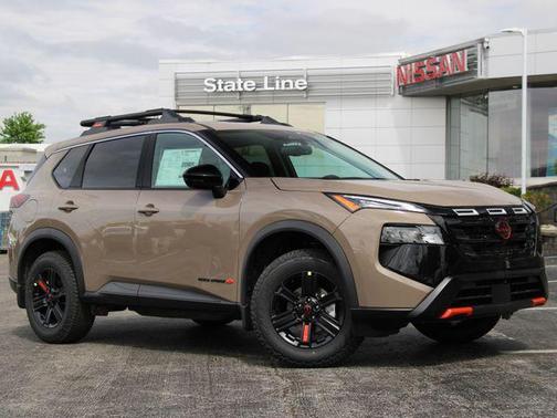Baja Storm Metallic 2026 Nissan Rogue Rock Creek