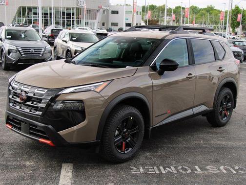Baja Storm Metallic 2026 Nissan Rogue Rock Creek