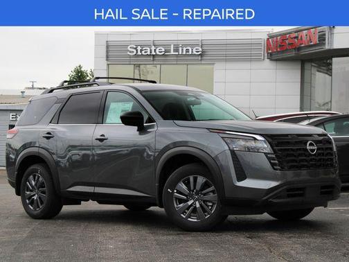 Gun Metallic 2026 Nissan Pathfinder SV