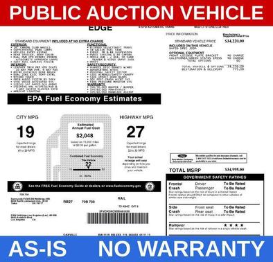 Tuxedo Black Metallic 2011 Ford Edge Limited