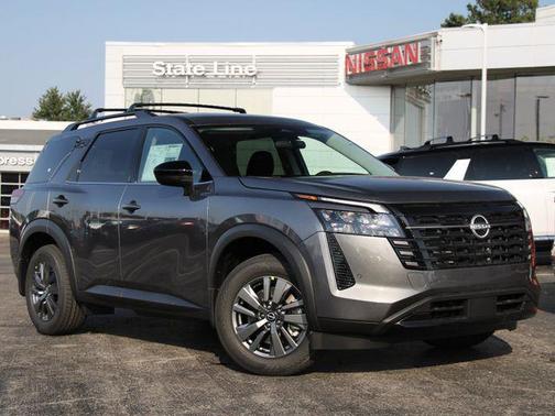 Gun Metallic 2026 Nissan Pathfinder SV
