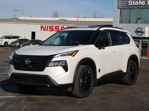 Everest White Pearl Tricoat 2026 Nissan Rogue Dark Armor