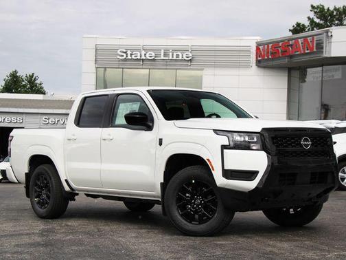 Glacier White 2026 Nissan Frontier SV