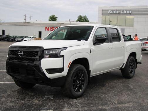 Glacier White 2026 Nissan Frontier SV