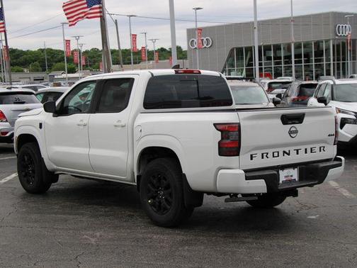 Glacier White 2026 Nissan Frontier SV