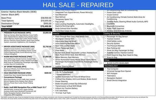 Black Metallic 2019 Audi A6 55 Premium Plus