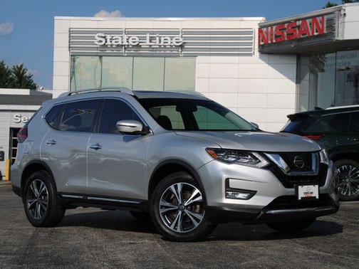 Brilliant Silver 2017 Nissan Rogue SL