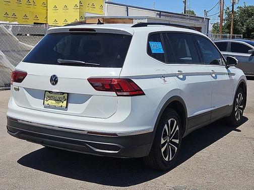 Pure White 2023 Volkswagen Tiguan 2.0T S