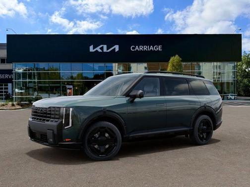 Black Jade Green 2027 Kia Telluride Hybrid X-Line SX-Prestige