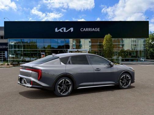 Steel Gray 2026 Kia K4 GT-Line