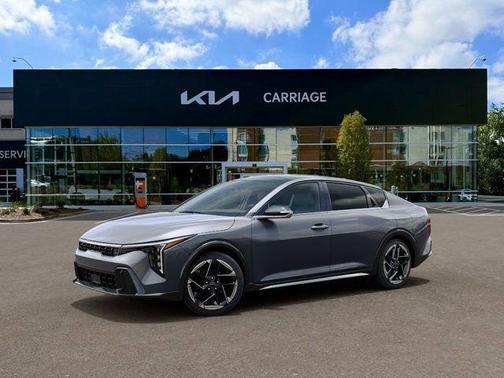 Steel Gray 2026 Kia K4 GT-Line