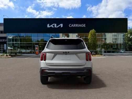Ivory Silver 2026 Kia Sorento SX