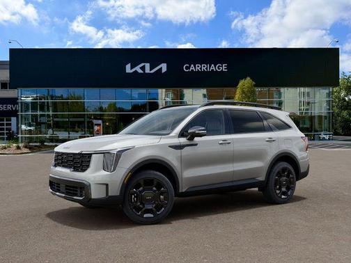 Ivory Silver 2026 Kia Sorento SX