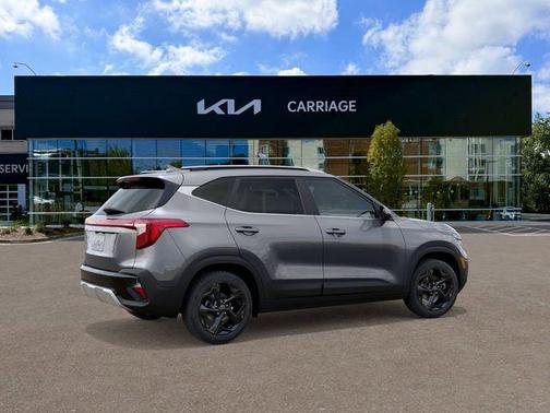 Steel Gray 2026 Kia Seltos EX