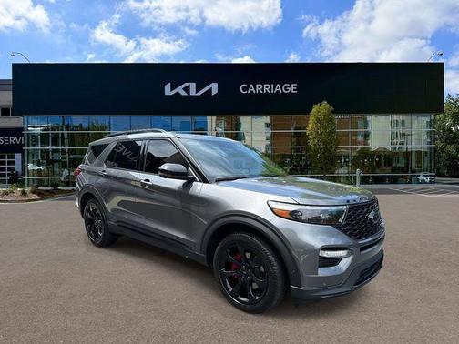 Stone Gray Metallic 2021 Ford Explorer ST
