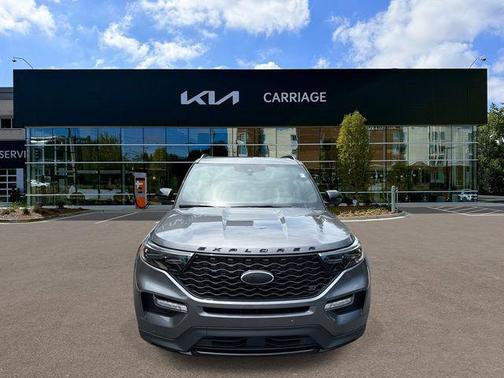 Stone Gray Metallic 2021 Ford Explorer ST