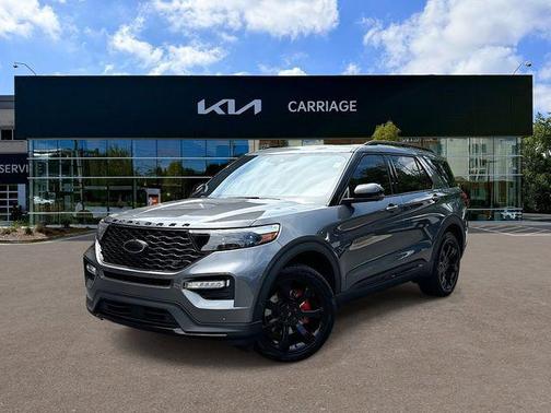 Stone Gray Metallic 2021 Ford Explorer ST