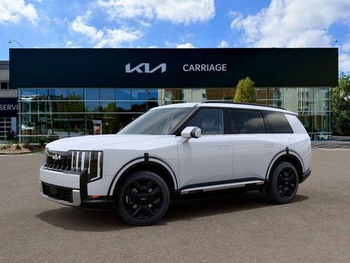 Glacial White Pearl 2027 Kia Telluride Hybrid SX