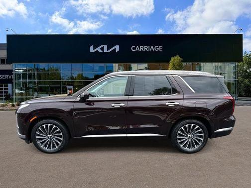 Sierra Burgundy 2023 Hyundai PALISADE Calligraphy