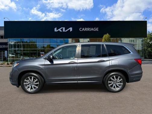 Modern Steel Metallic 2021 Honda Pilot 2WD EX-L