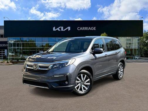 Modern Steel Metallic 2021 Honda Pilot 2WD EX-L