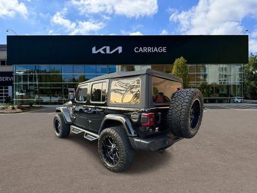 Black Clearcoat 2021 Jeep Wrangler Unlimited Sahara