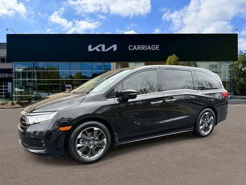Black 2022 Honda Odyssey Elite